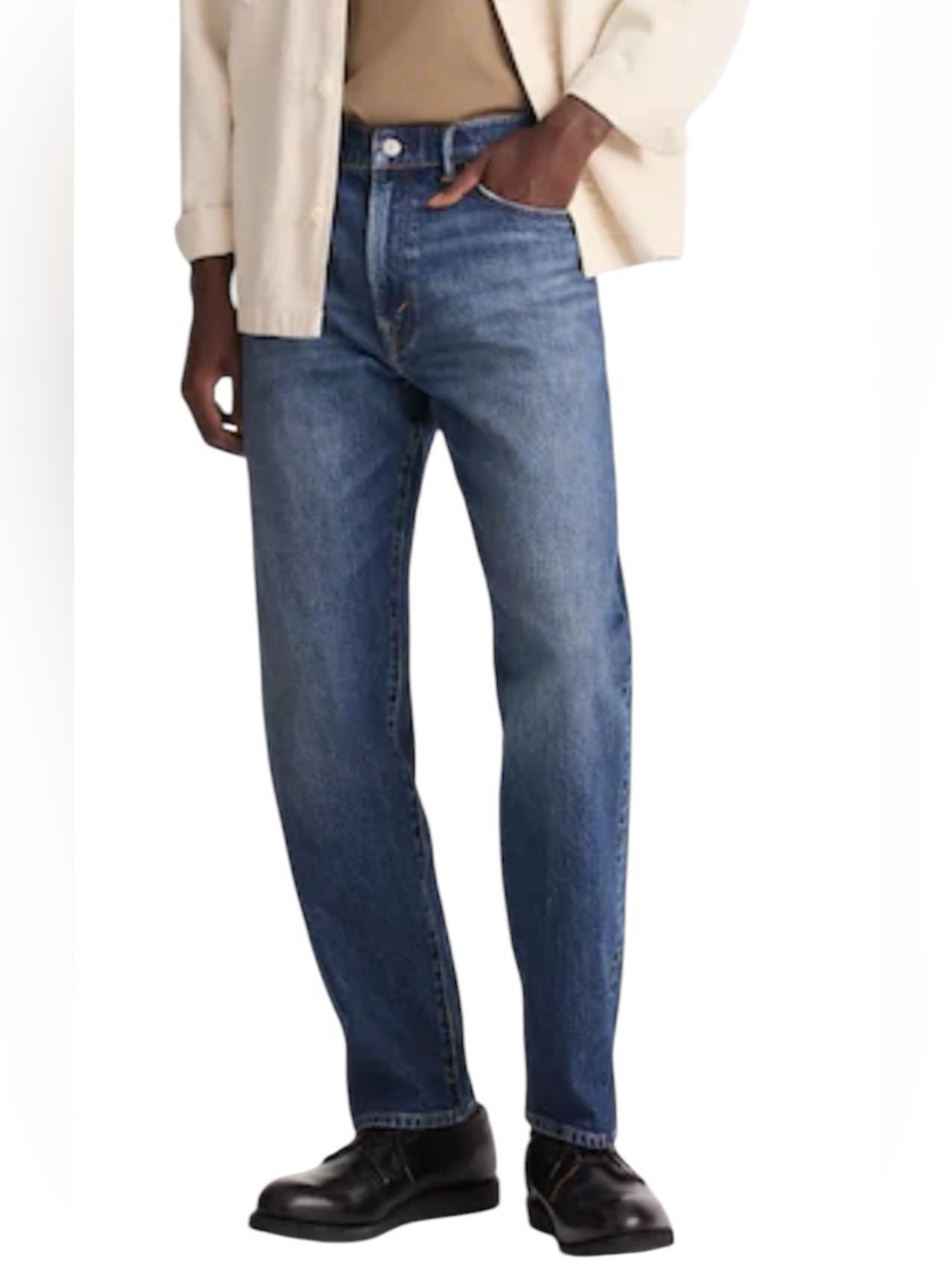 Madewell Men’s Relaxed Taper Blue Cotton Jeans New size 32x30